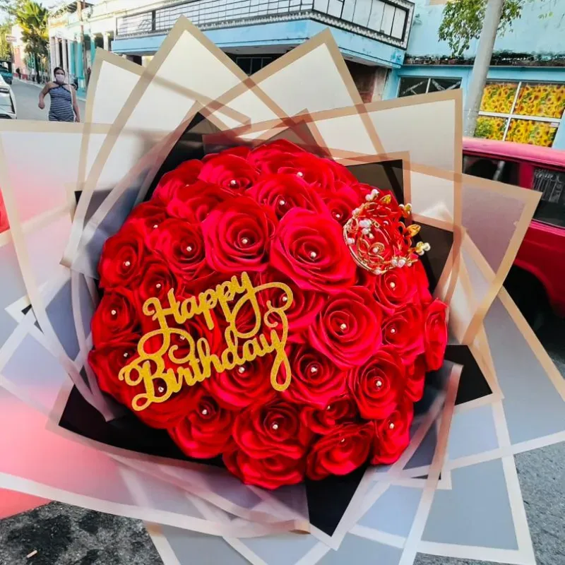 40 rosas eternas❤️