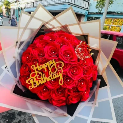 40 rosas eternas❤️