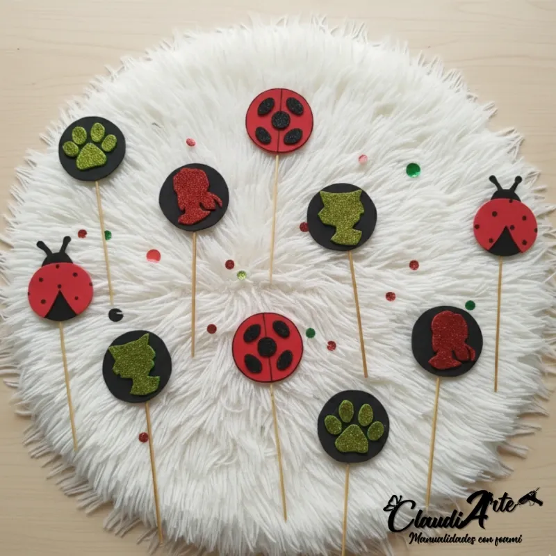 Minitopper para cupcake