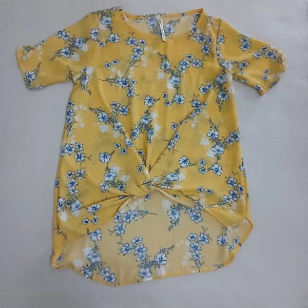 ‼️Blusa amarilla de flores‼️