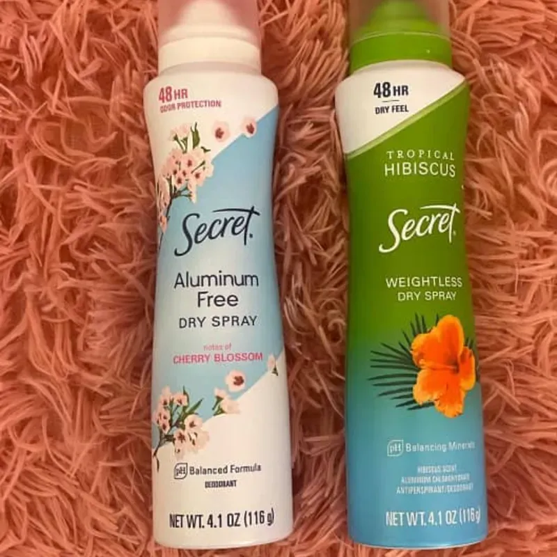 Desodorante secret sprey