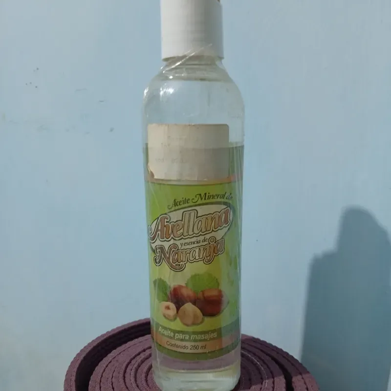 Aceite mineral para masajes