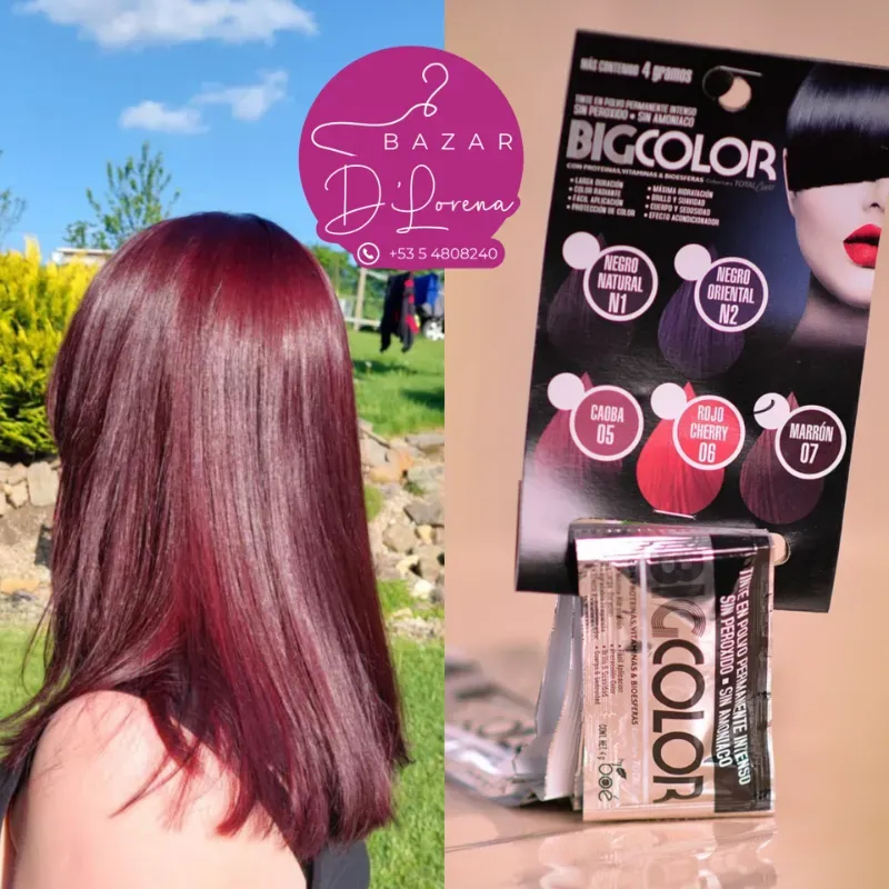 Tinte en Polvo Sin peróxido