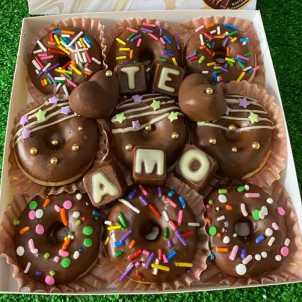 Cajita con Mini-Donas