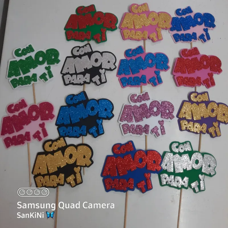 Toppers "Con Amor para ti"