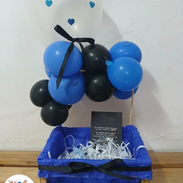 Caja Azul y Negra
