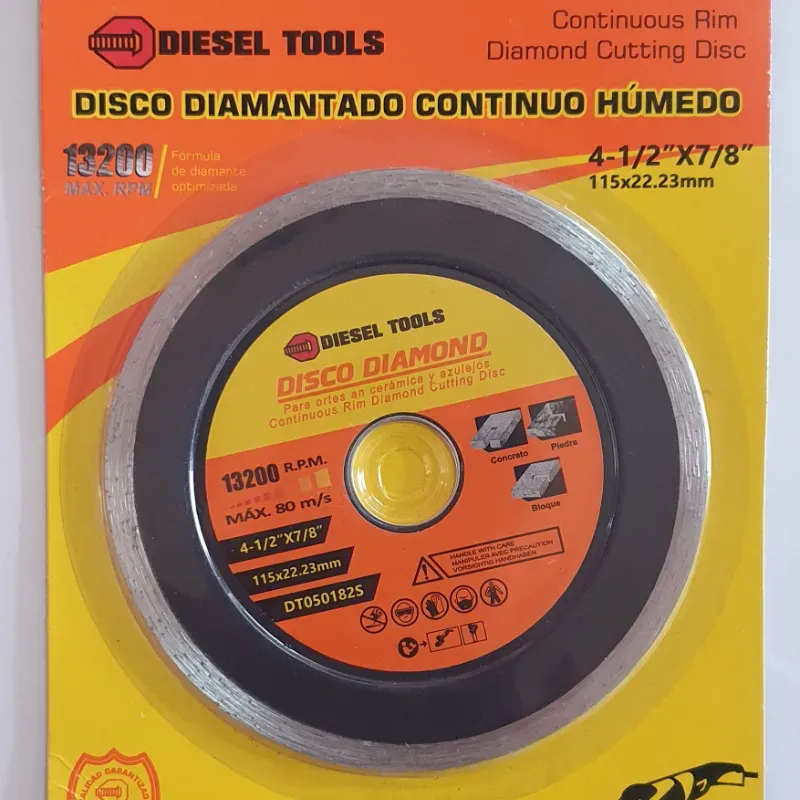 Disco Diamantado  Continuo