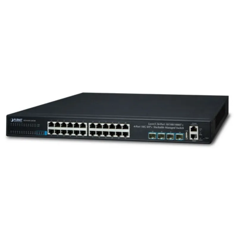 SGS-6341-24T4X Switch Administrable y Apilable Gigabit Ethernet Capa 3, 24 Puertos 10/100/1000Base-T + 4 Puertos 10G SFP+