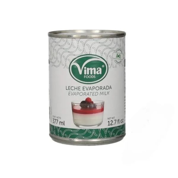 Leche evaporada. Vima 337 ml