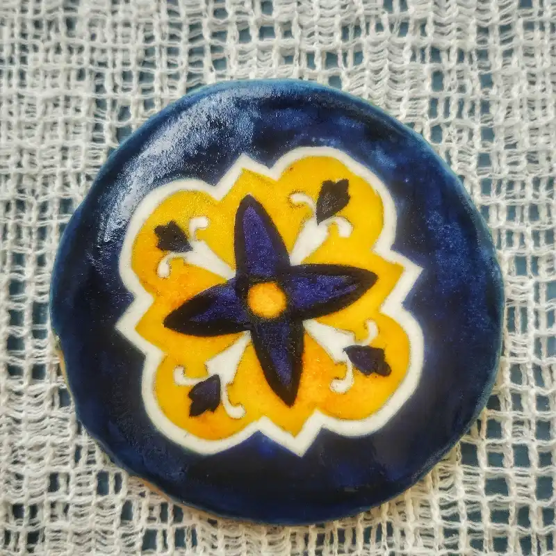 Galleta de mantequilla decorada