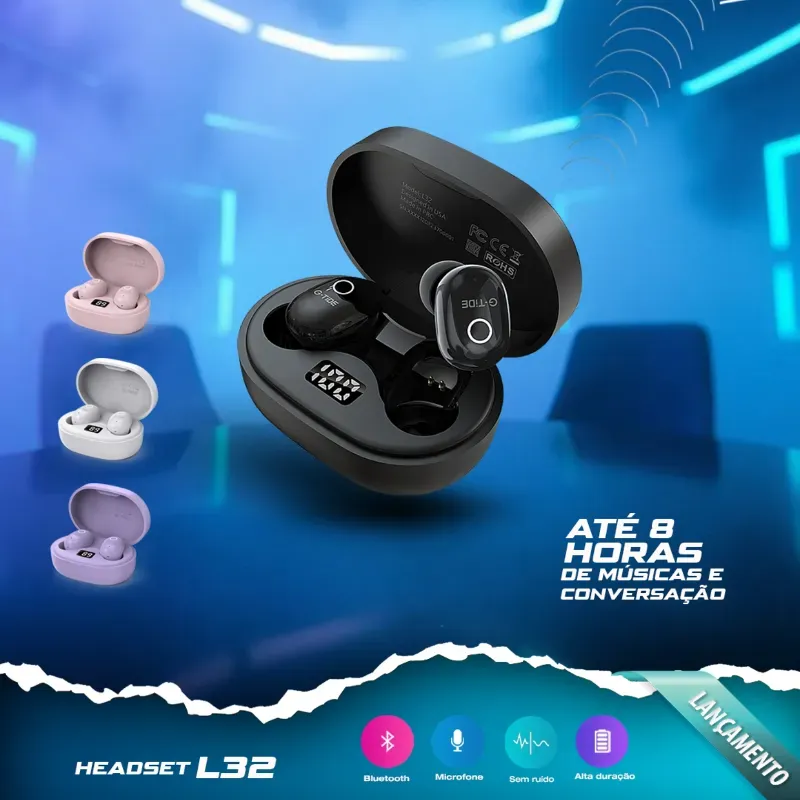 Audífonos inalambricos marca G-Tide