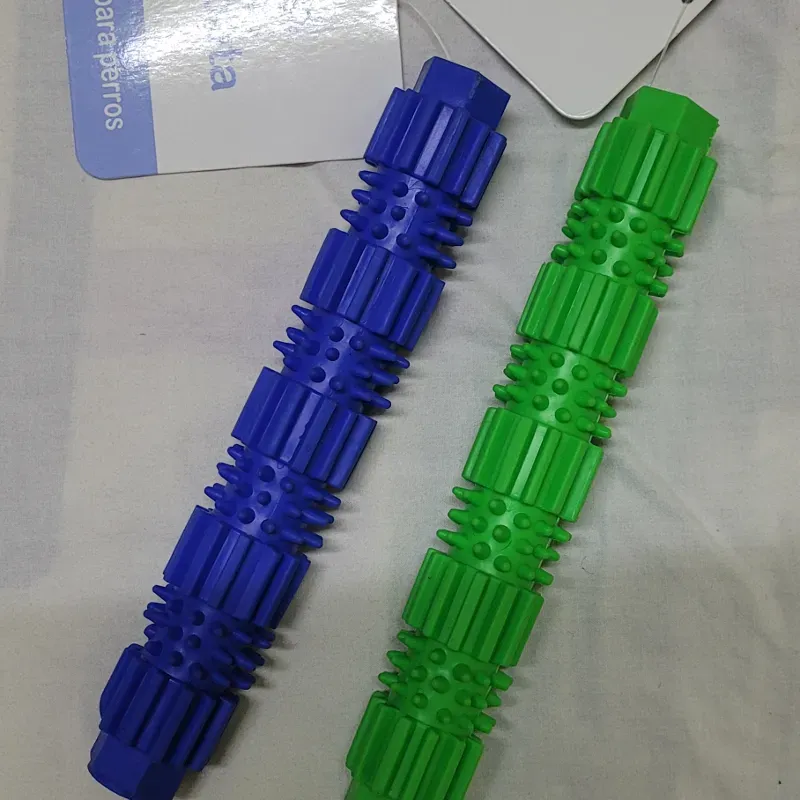 Juguete tubo de goma