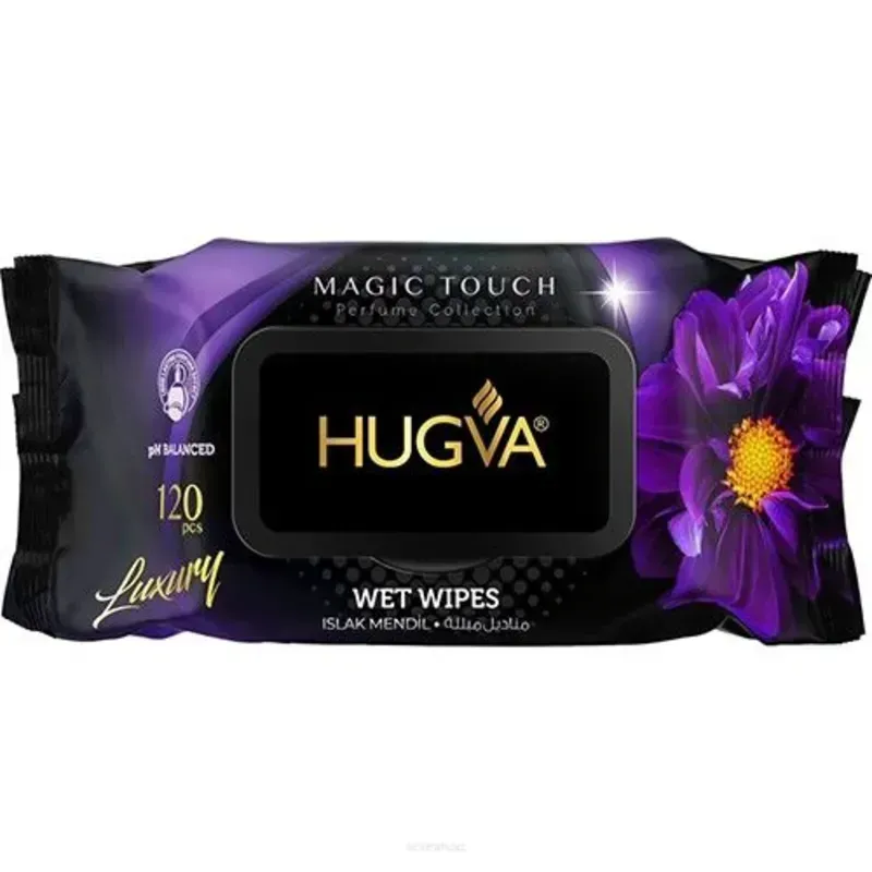 Toallitas húmedas Hugva Magic Touch Luxury Wet Wipes.