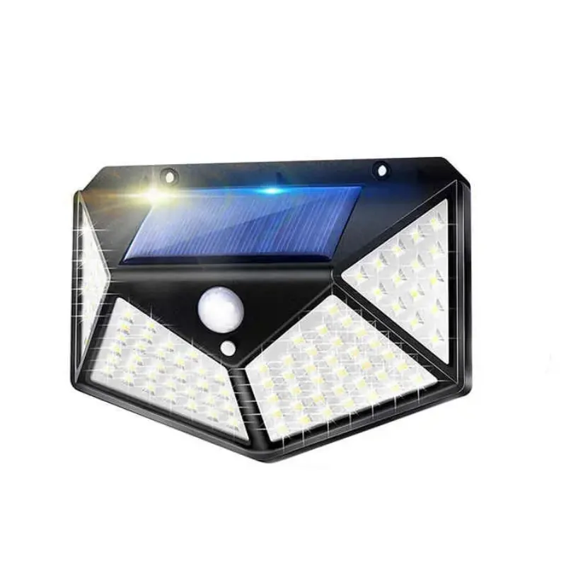 Lámpara Solar de Pared Exterior con Sensor de Movimiento PIR – 900LM IP44