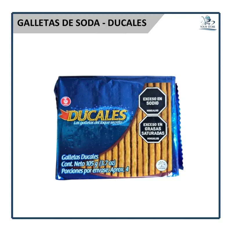 Galletas de Soda - Ducales (105g)