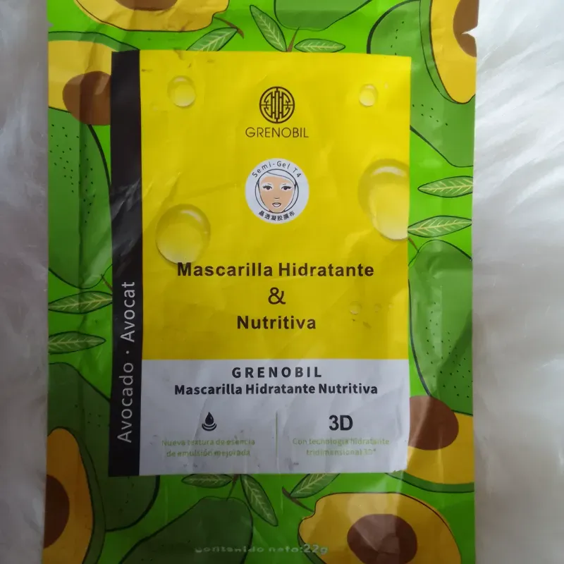 Mascarilla hidratante nutritiva