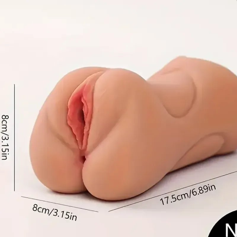 " Masturbador realista Masculino 3 en 1 " 