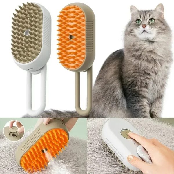 Cepillo rociador de masaje para Mascotas