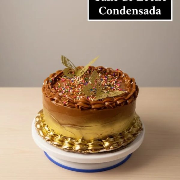 Cake de dulce de leche entero