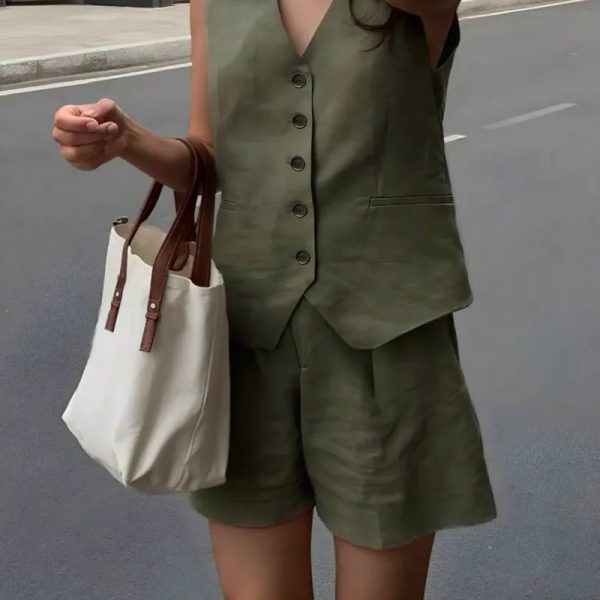 Conjunto verde olivo