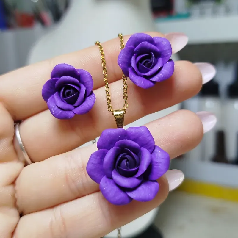 ✨Juego de Rosas Violeta✨