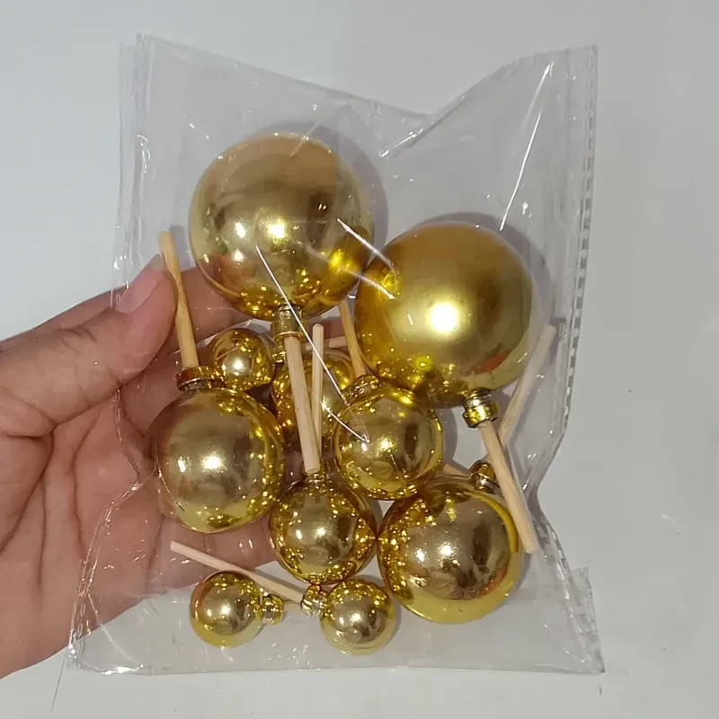 Esferas plásticas | oro