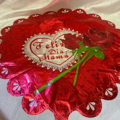 Globo temático ( feliz día mamá )