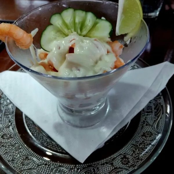 Coctel de camarón