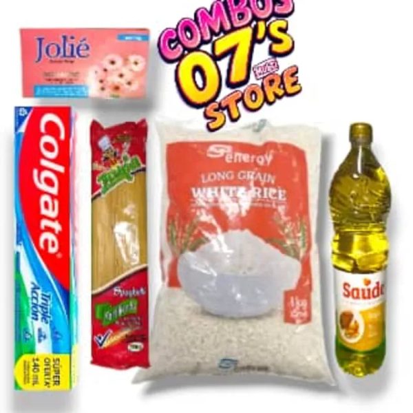  **COMBO 6 — MIX CASA (alimentos + aseo)**