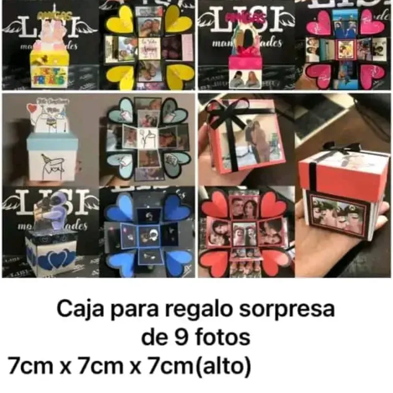Caja para regalo sorpresa