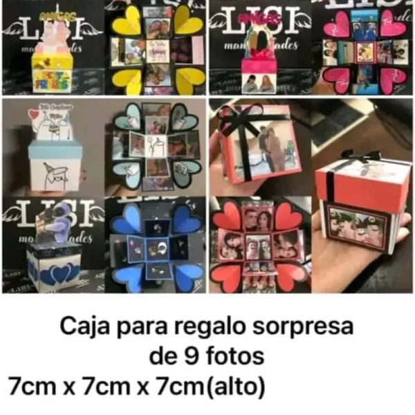 Caja para regalo sorpresa