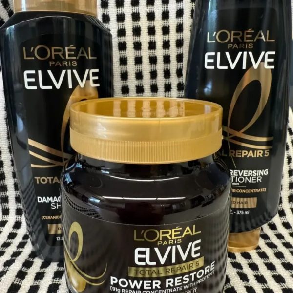 Set de Shampoo, Acondicionador y Mascarilla capilar Loréal