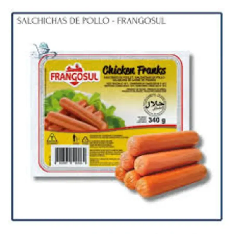 Salchicha Pollo 10u