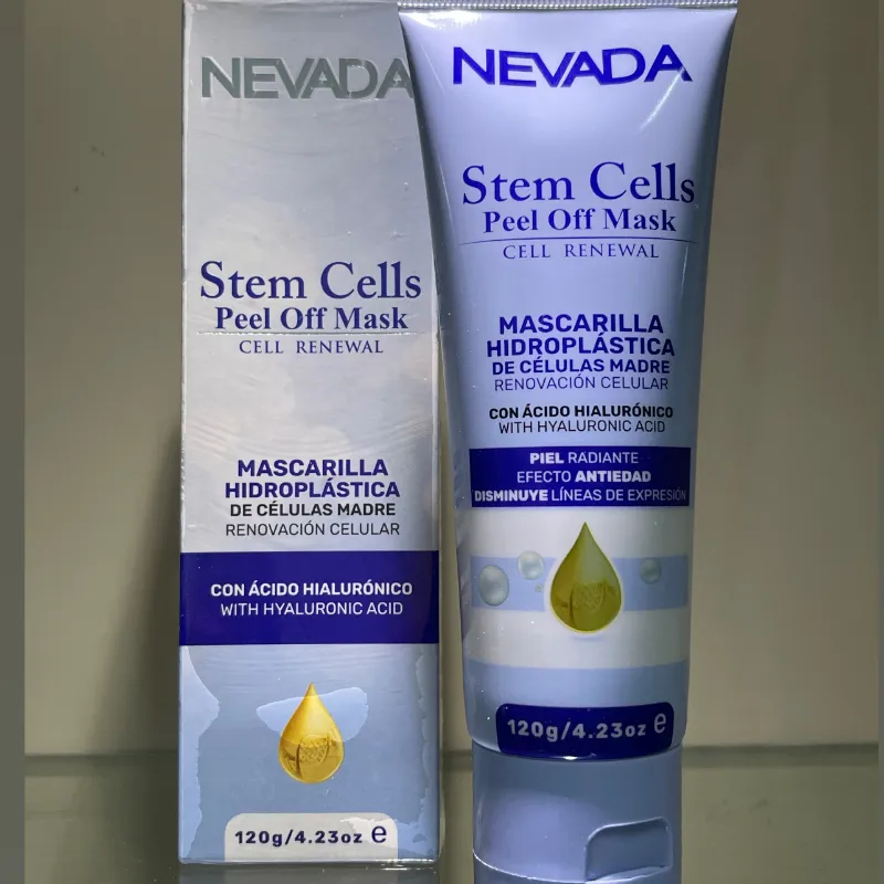 Mascarilla peel off de células madres