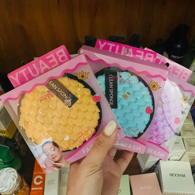 Puff desmaquillante reutilizable