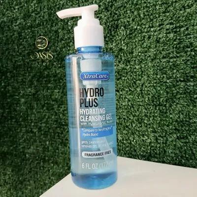 Gel limpiador hidratante con ácido hialurónico