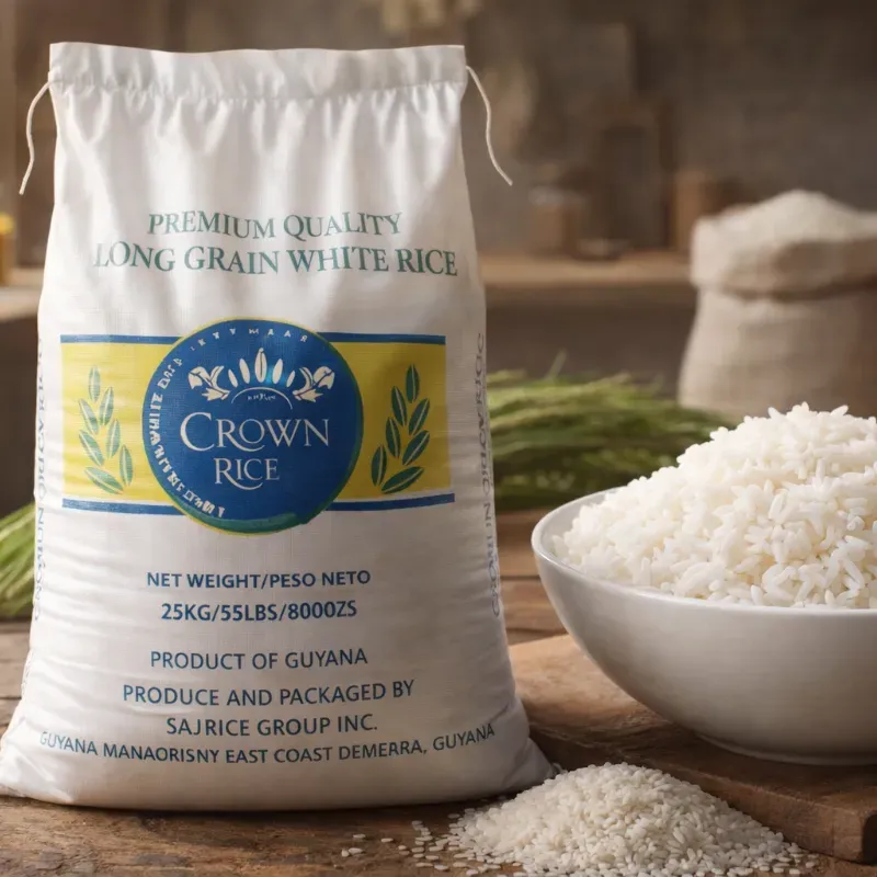 Saco de arroz guyanés 25kg