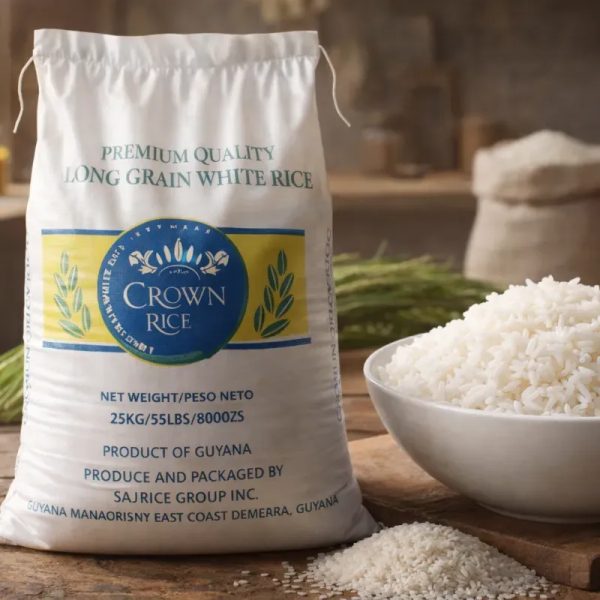 Saco de arroz guyanés 25kg
