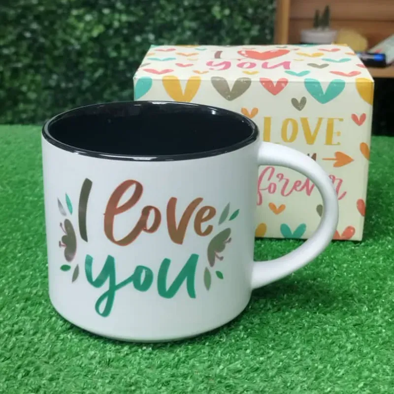 Jarra grande de cerámica-[I love you]