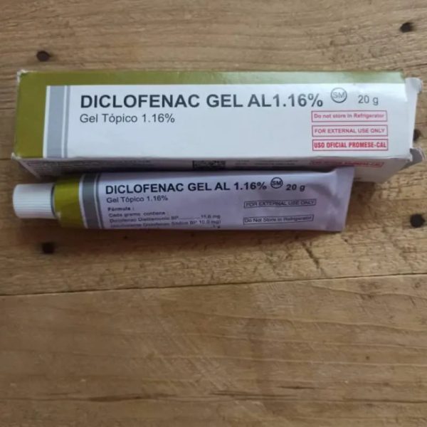 DICLOFENACO GEL 1.16% 20g CREMA