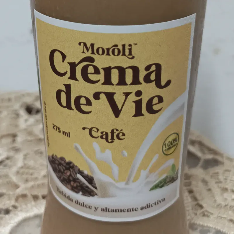 Bombón relleno de (crema de Vie sabor café )( para adultos)