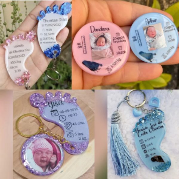Temáticas para Bebés con resina epoxica