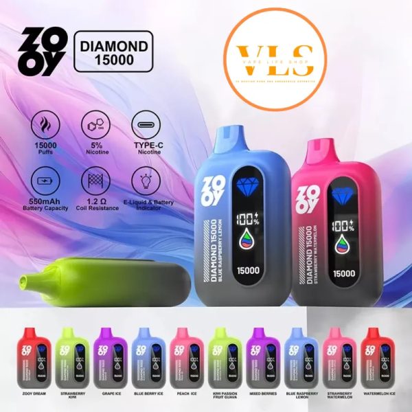 Zooy 15000 puffs
