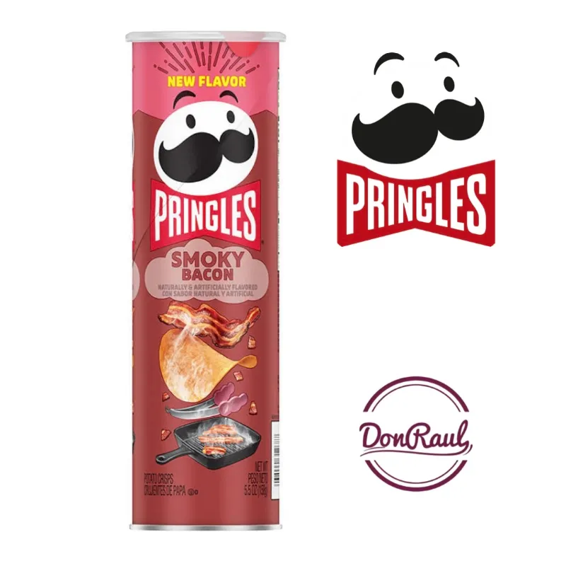 Pringles Smoky Bacon 158g