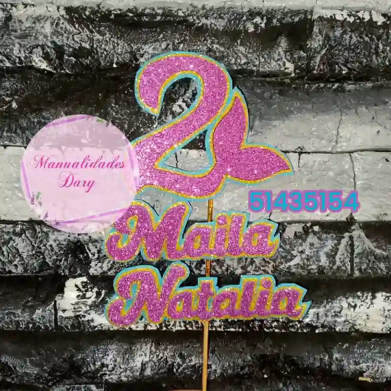 Topper # edad y nombre