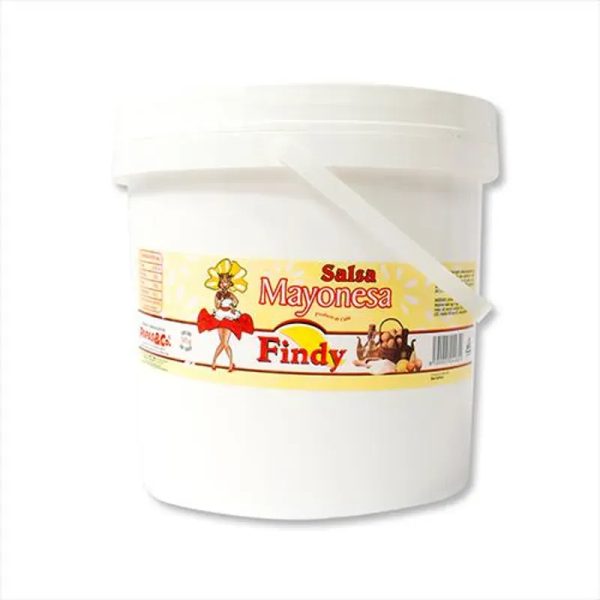 Cubeta de mayonesa 4 L Findy
