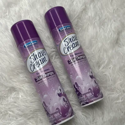 Espuma de afeitar femenina