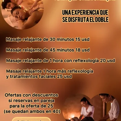 MASAJES CORPORALES COMBINADOS