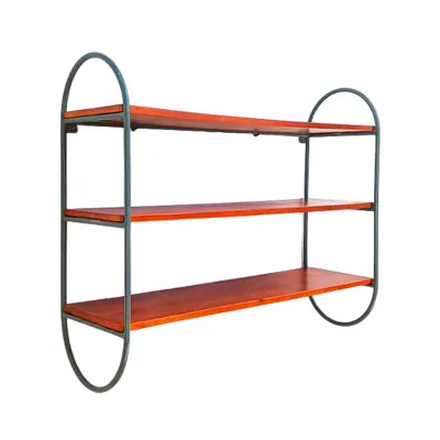 Estante para pared gris