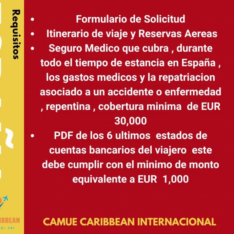 VISA EUROPEA DE TURISMO: ASESORÍA EN LA ELABORACIÓN DE EXPEDIENTES ✔️